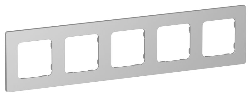 Рамка 5-м СП FLITE РУ-5-К-ФлА алюм. IEK FI-M52-32-20-K47