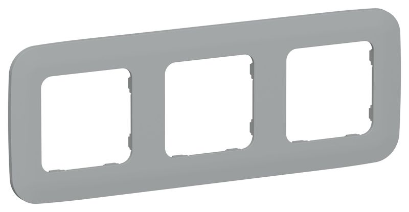 Рамка 3-м СП FLITE РУ-3-А-ФлС сер. IEK FI-M32-31-20-K03