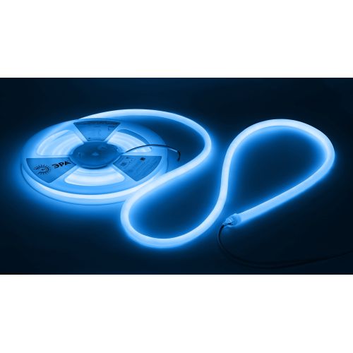 Лента светодиодная LS2835-9.6-120-24-B-IP68-5м 24В термостойкая для бани в комплекте: 2 заглушки; 10 крепежей син. (уп.5м) Эра Б0062350