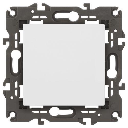 Выключатель Elegance 14-1101-01М 250В 10АХ матов. бел. Эра Б0065780