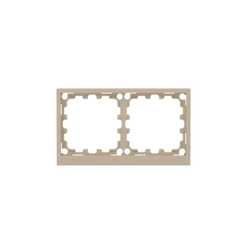 Рамка 2-м KANT ванильн. марципан DKC 7015904