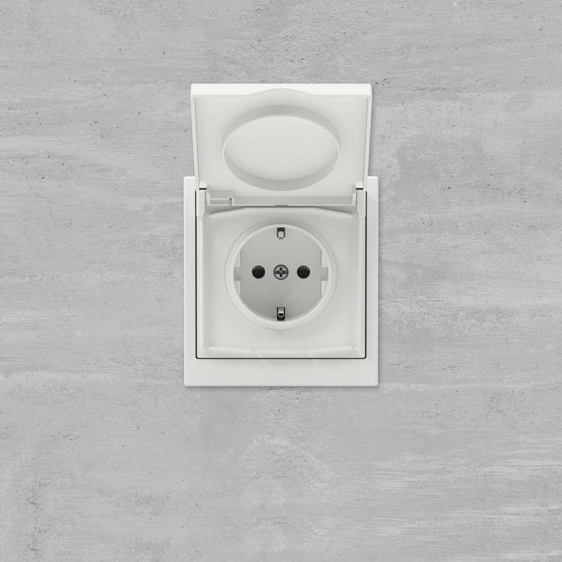 Рамка 1-м KANT IP44 бел. песок DKC 7010942