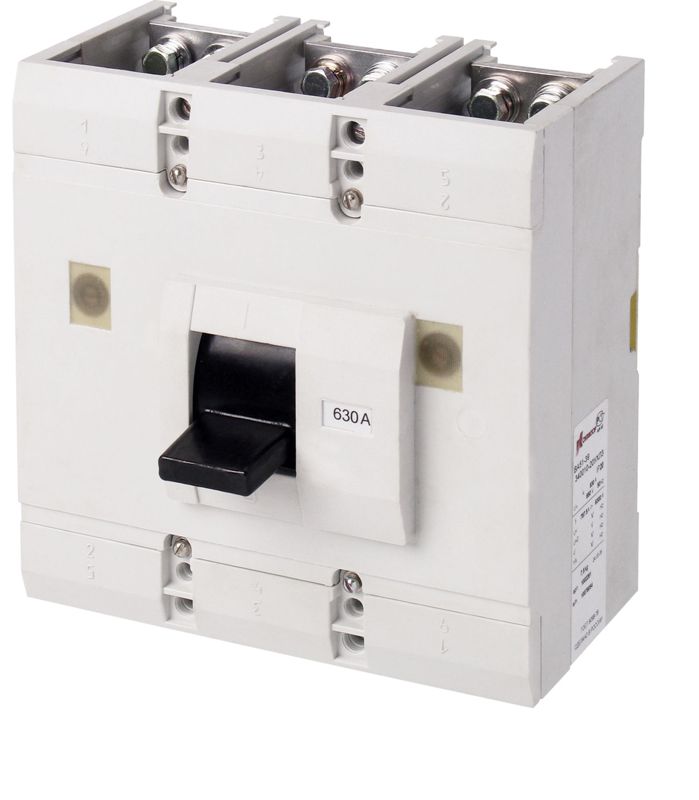 Выключатель автоматический 3п 630А ВА51-39-330010-20 УХЛ3 660В передн. подкл.: Cu шина Контактор 1002242