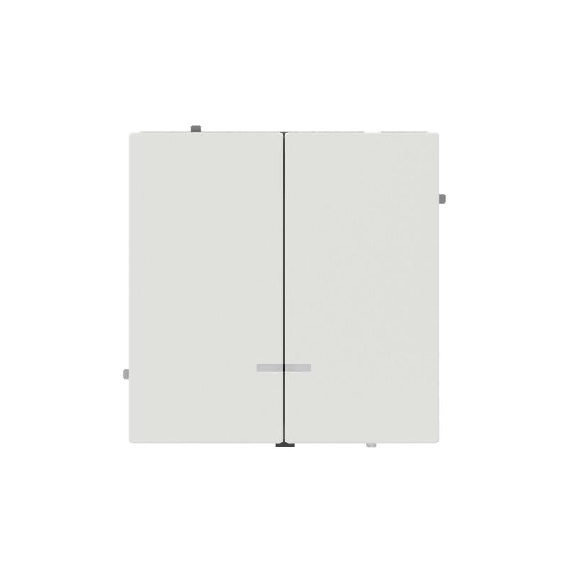 Выключатель 2-кл. KANT с подсветкой бел. песок DKC 7010134