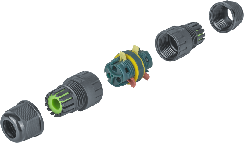 Коннектор кабельный I-образ. 82 834 NTB-I03-3P-IP68 3PIN Navigator 82834