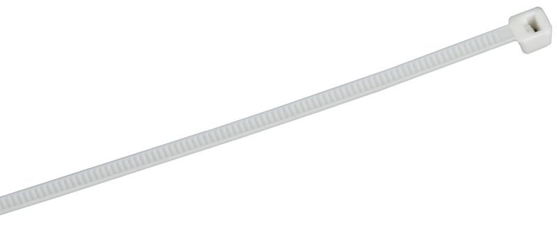 Хомут 2.5х100мм P6.6 самозатухающий бел. (уп.100шт) IEK UHH90-D025-100-100-K01