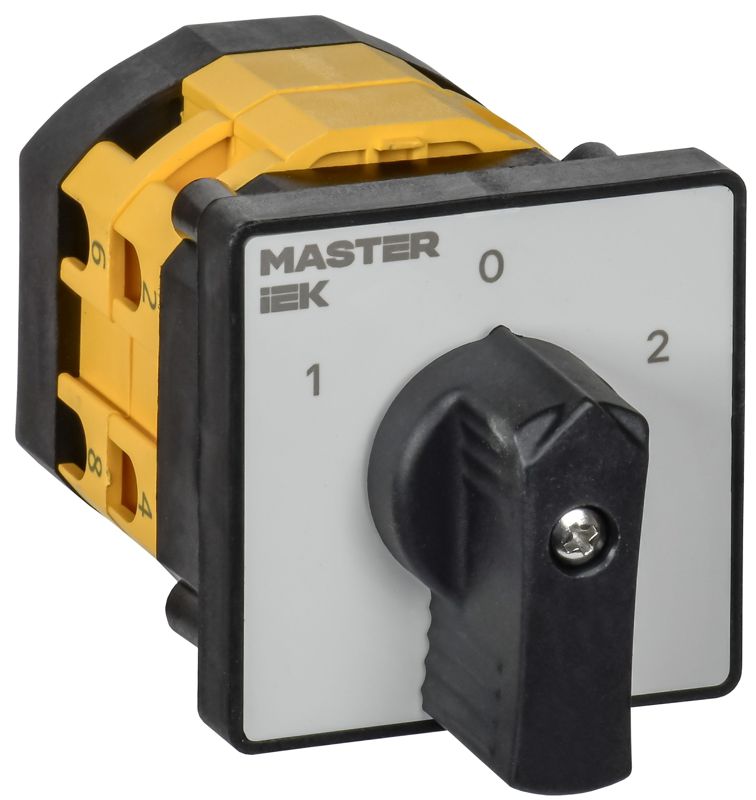Переключатель кулачковый 16А (сх. 51) стандартная рукоятка IEK MI-CS10-016-051