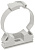 Держатель хомутный для труб CFC16 d16 IEK CTA10MP-CFC16-K41-100