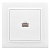 Розетка компьютерная 1-м СП Минск RJ45 бел. Basic EKF ERK01-035-10