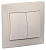 Выключатель 2-кл. СП Кварта 10А IP20 ВС10-2-0-ККм крем. IEK EVK20-K33-10-DM