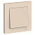 Выключатель 1-кл. СП AtlasDesign 10А IP20 (сх. 1) 10AX в сборе беж. SchE ATN000212