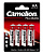 Элемент питания алкалиновый AA/LR6 1.5В Plus Alkaline LR6-BP4 (блист.4шт) Camelion 7370
