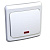 Выключатель 1-кл. СП Этюд 10А IP20 с подсветкой бел. SchE BC10-005B
