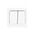 Выключатель 2-кл. СП Валери 10А IP20 бел. UNIVersal В0023