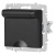 Розетка 1-м СП Accent 6-203-05 16А IP20 250В 2P+E Schuko с крышкой антрацит Intro Б0063747 Розетка 1-м СП Accent 6-203-05 16А IP20 250В 2P+E Schuko с крышкой антрацит Intro Б0063747