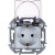 Розетка 1-м СП Inspiria 16А IP44 250В 2P+E защ. шторки с крышкой немецк. стандарт механизм алюм. Leg 673742