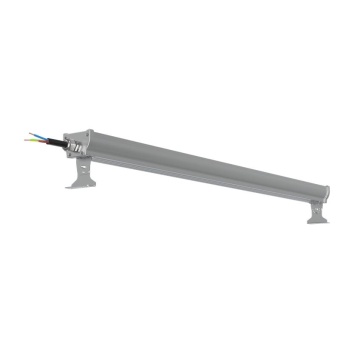 Светильник светодиодный ДСП WP 24 C 120W W 840 L1200 SI CL 1280х100х85мм 120Вт 4000К IP66 пылевлагозащ. Русский Свет 27072423919