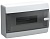 Корпус ЩРН-П-12 UNION Compact IP41 черн. прозр. дверь пластик. IEK UIC-KP12-N-12-41-K01