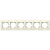 Рамка 6-м Афина универс. сл. кость (ivory) Universal A1043-I