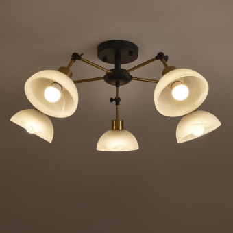Светильник Bessie 5х60Вт E27 IP20 подвесной Freya FR5526PL-05BBZ