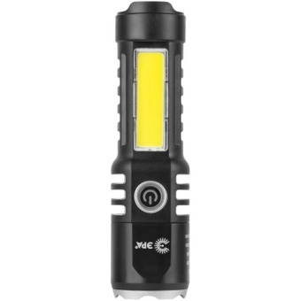 Фонарь светодиодный UA-403 универсальный аккумуляторный 5Вт LED+3Вт COB оптический Zoom 4 режима USB type-C Эра Б0069805
