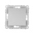 Переключатель проходной 1-кл. СП Pixel 10А IP20 механизм алюм. TOKOV ELECTRIC TKE-PX-P1-C03