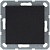 Переключатель перекрестный 1-кл. 10А IP20 механизм черн. матов. soft touch Jasmart G3013PB