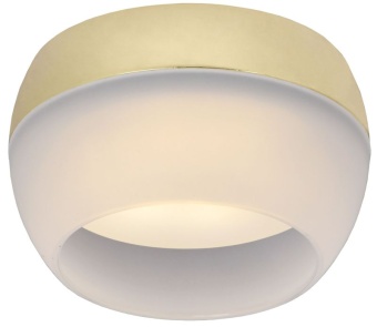 Светильник 4010 накладной потолочный под лампу GX53 золото IEK LT-UPB0-4010-GX53-1-K22
