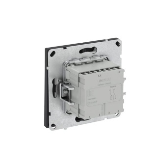 Переключатель 2-кл. KANT черн. уголь DKC 7012114