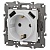 Розетка Elegance 14-4109-01М 16A 250В 2P+E защ. штор. с 2xUSB 3А 5В матов. бел. Эра Б0065773