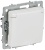 Розетка BRITE РСбш10-3-БрАБ 16А IP20 с заземл. защ. шторки с крышкой механизм арктич. бел. IEK BR-R16-16-K91