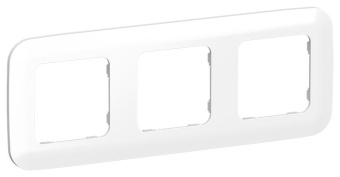 Рамка 3-м СП FLITE РУ-3-А-ФлБ бел. IEK FI-M32-31-20-K01