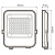Прожектор светодиодный PFL-S4 100Вт 6500К IP65 80град. ДО с линзовым модулем Pro+ JazzWay 5036437 Прожектор светодиодный PFL-S4 100Вт 6500К IP65 80град. ДО с линзовым модулем Pro+ JazzWay 5036437