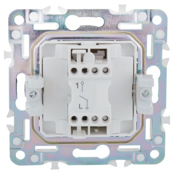 Выключатель 1-кл. SKANDY 10А SK-V01G графит IEK SK-V10-0-10-K53