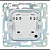 Розетка SKANDY 10А без заземл. без защ. шторок SK-R02G графит IEK SK-R10-10-K53
