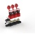 Колодка 3-м с заземл. 16A IP44 KX-3e-RED-IP44 каучук. красн. Эра Б0068393