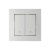 Выключатель 2-кл. AtlasDesign Smart 10А (сх. 5) L+N с подсветкой Zigbee механизм бел. SE ATN000153Z