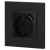 Розетка Elegance 14-4108-05 16A 250В 2P+E защ. шторки с USB type-A+C 3А 5В антрацит Эра Б0067724