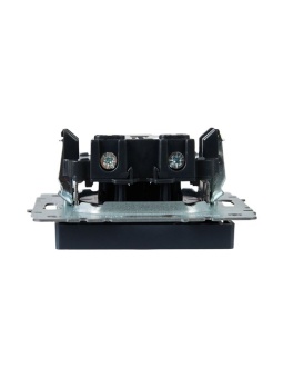 Розетка 1-м СП BRITE РС10-1-0-БрМ 10А без заземл. без защ. шторок механизм маренго IEK BR-R10-10-K35