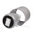 Светильник настольный JH2-02-gy E14 IP20 130х130х255мм керамика; ткань; PVC-пластик сер. JazzWay 5062320