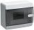Корпус ЩРН-П-6 UNION Compact IP41 черн. прозр. дверь пластик. IEK UIC-KP12-N-06-41-K01