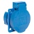 Розетка панельная 112 скрытая 2P+PЕ 16А 220В IP44 с защ. крышкой EKF ps-112-16-220 Розетка панельная 112 скрытая 2P+PЕ 16А 220В IP44 с защ. крышкой EKF ps-112-16-220