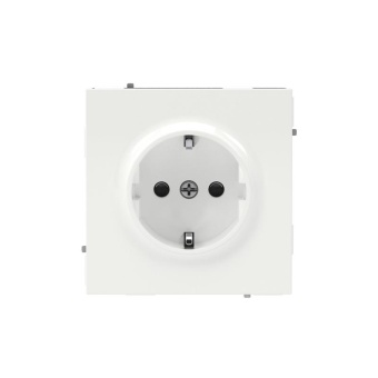 Розетка силовая KANT 2P+E защ. шторки бел. магнолия DKC 7000003