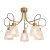 Светильник Caramel 5х60Вт E27 IP20 подвесной Freya FR5522PL-05BS