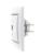 Розетка компьютерная 1-м СП Mira RJ45 бел./сер. LEZARD 701-0215-139