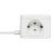 Удлинитель "Куб" 2 гнезда 2USB 2.4А+Type C + Ночник 1.3 метра 1кв.мм EKF UBA-CUB-2-TC