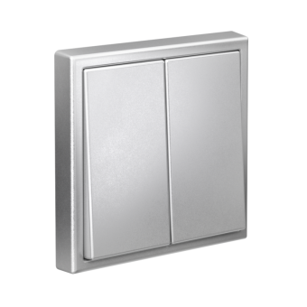 Переключатель 2-кл. ArtGallery (сх. 6/2) 10AX механизм алюм. SE GAL000365