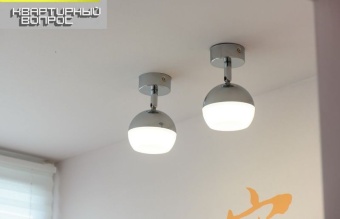 Светильник 4011 GX53 настенно-потолочный хром IEK LT-USB0-4011-GX53-1-K23
