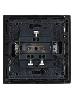 Выключатель 2-кл. СП FORTE&PIANO 10А FP106 с индикацией черн. IEK FP-V20-1-10-1-K02