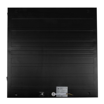 Светильник светодиодный ДВО PPL 588/G OPAL 40Вт 4000К IP40 588х588х25мм BLACK Грильято Pro JazzWay 5062023